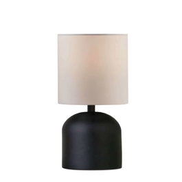 Opviq 241614 Lámparas de Sobremesa, Cuerpo Metálico, Color Crema, 2 Piezas, para Iluminación de Hogar y Ambiente Acogedor